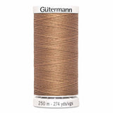 Gutermann Sew-All Thread - 250m - White, Beige & Brown