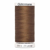 Gutermann Sew-All Thread - 250m - White, Beige & Brown