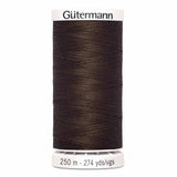 Gutermann Sew-All Thread - 250m - White, Beige & Brown