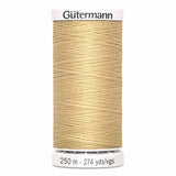 Gutermann Sew-All Thread - 250m - White, Beige & Brown