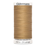 Gutermann Sew-All Thread - 250m - White, Beige & Brown