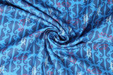 True Blue Sea - 45" - 100% cotton