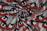 Penguin Party - 44" - 100% cotton