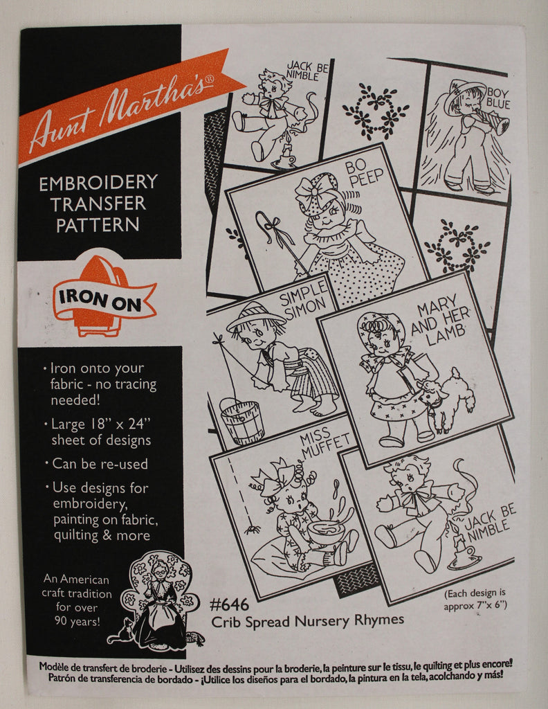 Aunt Martha's 3844 Hot Iron Transfers to Create MOO COWS -  UK in 2023