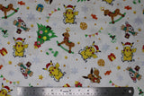 Pokemon Christmas Prints - 45" - 100% Cotton