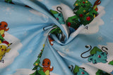 Pokemon Christmas Prints - 45" - 100% Cotton