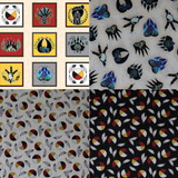 7 Grandfathers - 43/44" - 100% cotton