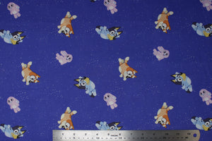 Bluey - 44" - 100% cotton