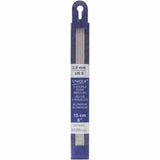 Double Point Aluminum Knitting Needles - 6" (15cm) - UNQIUE