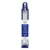 Double Point Aluminum Knitting Needles - 6" (15cm) - UNQIUE
