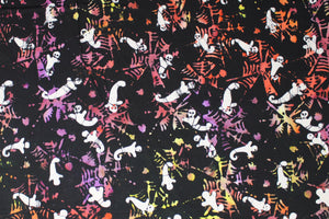 Spooky - 43" - 100% cotton batik