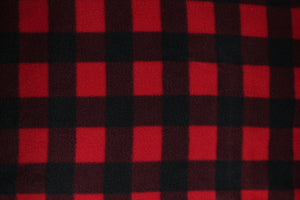 Buffalo Plaid Fleece - 58" - 100% Polyester Fleece