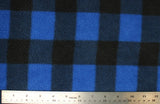 Buffalo Plaid Fleece - 58" - 100% Polyester Fleece