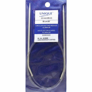 Circular Knitting Needles - 90cm/36" length - Unique Brand