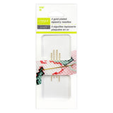 Gold Plated Tapestry Needles - 4pcs - Unique Brand