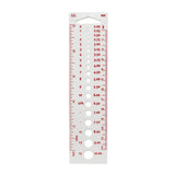 Knitting Gauge Universal - Plastic - UNIQUE