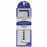 Knitter's Gauge with Yarn Cutter 10mm - UNIQUE