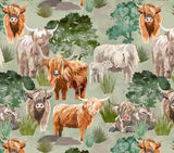 Highlander - 43/45" - 100% cotton