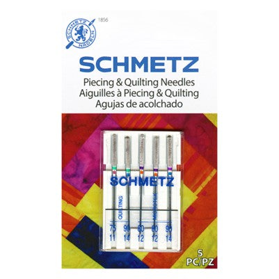 Sewing Machine Needles - Piecing & Quilting Needles - Assorted - 5 count - Schmetz