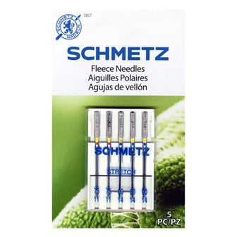 Sewing Machine Needles - Fleece Needles - Assorted - 5 count - Schmetz
