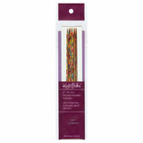 KNIT PICKS - Rainbow Wood Double Point Knitting Needles - 6"