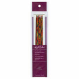 KNIT PICKS - Rainbow Wood Double Point Knitting Needles - 6"