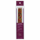 KNIT PICKS - Rainbow Wood Double Point Knitting Needles - 6"