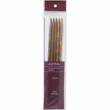 KNIT PICKS - Rainbow Wood Double Point Knitting Needles - 8"