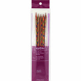 KNIT PICKS - Rainbow Wood Double Point Knitting Needles - 8"