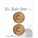 Knit One Button - 2 hole