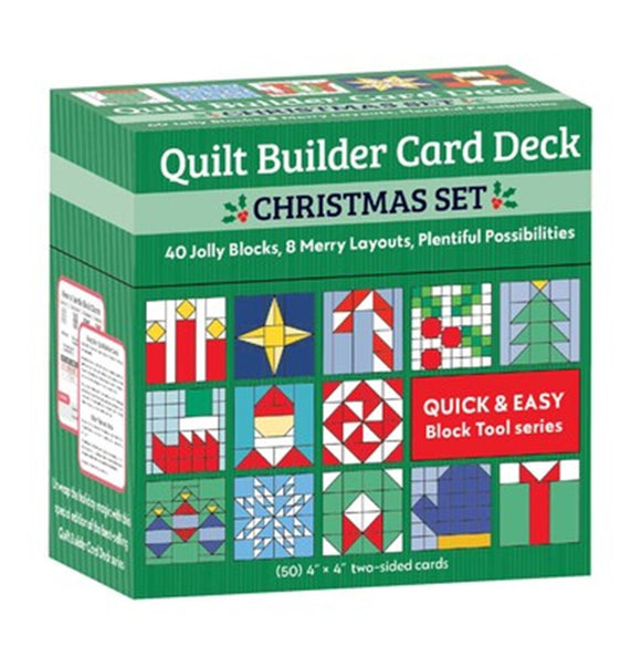 Quilt Builder Card Deck - Christmas Set