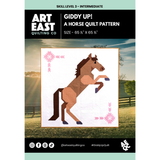 Giddy Up - Quilting Pattern - Art East Quilting Co.