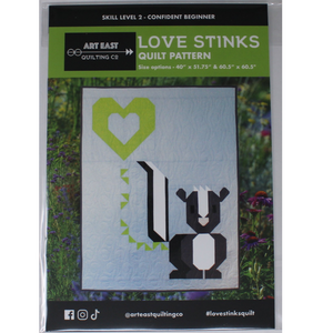 Love Stinks - Quilting Pattern - Art East Quilting Co.