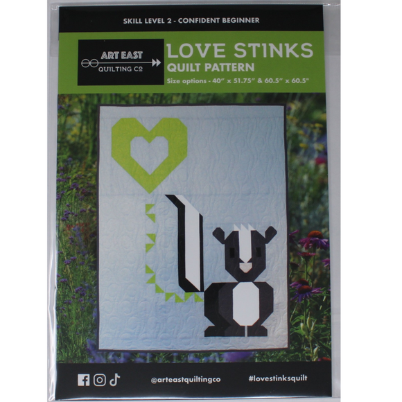 Love Stinks - Quilting Pattern - Art East Quilting Co.