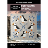 Puffin Star - Quilting Pattern - Art East Quilting Co.
