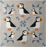 Puffin Star - Quilting Pattern - Art East Quilting Co.