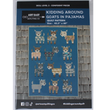 Kidding Around (Goats in Pajamas) - Quilting Pattern - Art East Quilting Co.