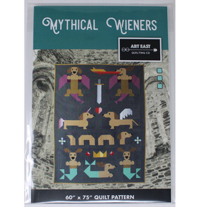 Mythical Weiners - Quilting Pattern - Art East Quilting Co.