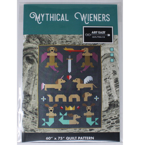 Mythical Weiners - Quilting Pattern - Art East Quilting Co.