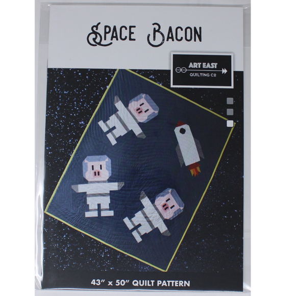 Space Bacon - Quilting Pattern - Art East Quilting Co.