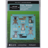 Tail Wags (A Puppy Quilt) - Quilting Pattern - Art East Quilting Co.
