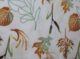 Autumn Leaves Fleece Print - 60" - 100% polyester