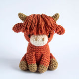 Aidan Highland Cow - Crochet Kit - Hoooked Eco Barbante