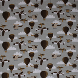 Air Travel - 43/44" - 100% cotton flannel