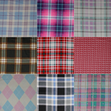 Assorted Flannel Plaids - 43/44" - 100% cotton flannel