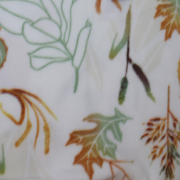 Autumn Leaves Fleece Print - 60