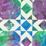 Quilt Blocks Wide Backing - 108'' - 100% cotton - Banyan Batiks