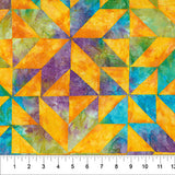 Quilt Blocks Wide Backing - 108'' - 100% cotton - Banyan Batiks