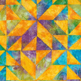 Quilt Blocks Wide Backing - 108'' - 100% cotton - Banyan Batiks