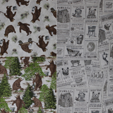 Bear Necessities - 44/45" - 100% cotton